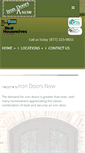 Mobile Screenshot of irondoorsnow.com