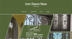 Desktop Screenshot of irondoorsnow.info